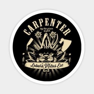 Carpenter Logo Patch Magnet